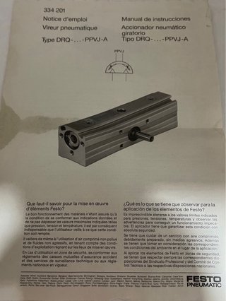 Actuador Neumático Rotativo Festo DRQ-30-PPVJ-A