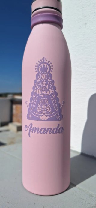 Botella personalizada con nombre