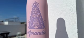 Botella personalizada con nombre