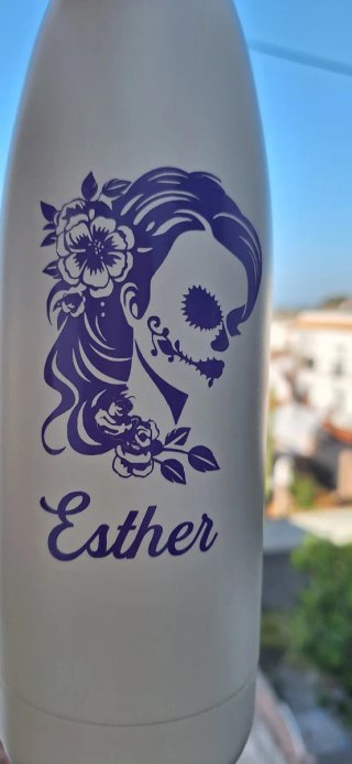 Botella personalizada con nombre