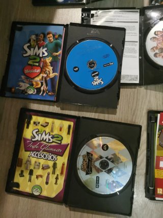 Lote Juegos PC Los Sims (Varias Expansiones)