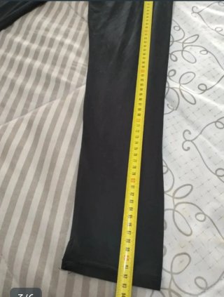 Leggings largos negros Gusta, talla L