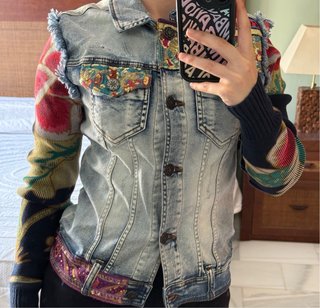 Chaqueta Desigual Denim Multicolor Talla S