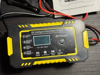 Cargador Batería Coche 12V Inteligente