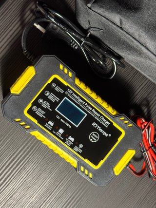 Cargador Batería Coche 12V Inteligente