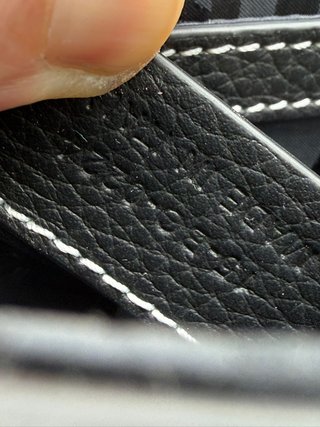 Bolso Saddle Dior Negro Piel