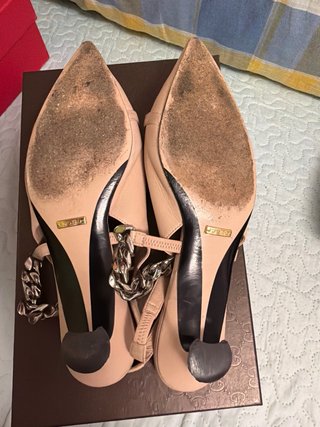 Scarpe Gucci Estate Beige e Oro