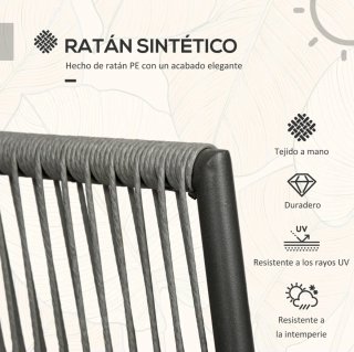 Set 2 sillones + mesa exterior NUEVO OFERTA