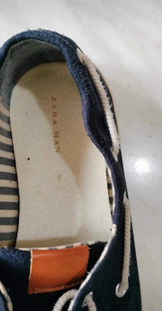 Scarpe uomo Zara blu taglia 41