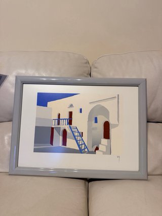 Cuadro Decorativo Estilo Griego