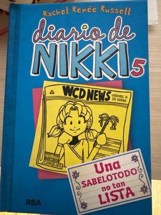 4 libros del diario de Nikki