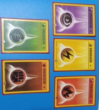 Cartas Pokémon Energía (Lote)