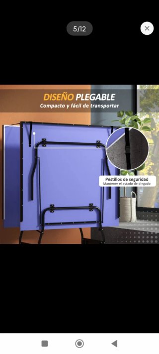 Mesa Ping Pong Plegable 274x152.5x76cm