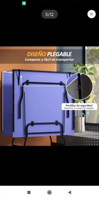Mesa de ping pong profesional plegable
