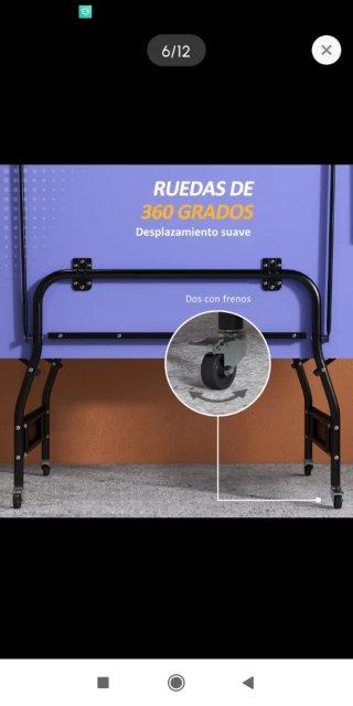 Mesa de ping pong profesional plegable