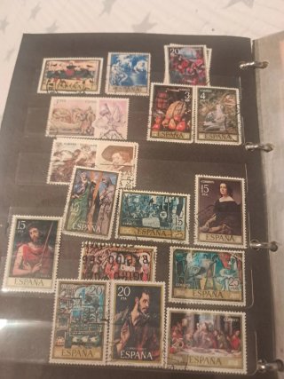 Colección de sellos España