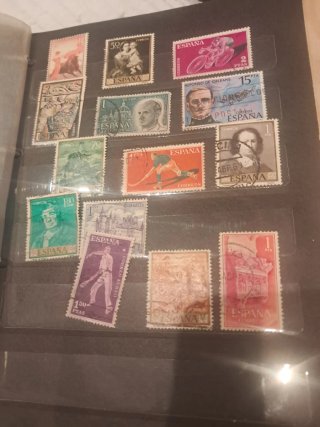 Colección de sellos España