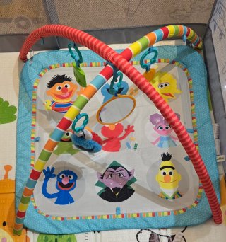 Manta Gimnasio Bebé Sesame Street