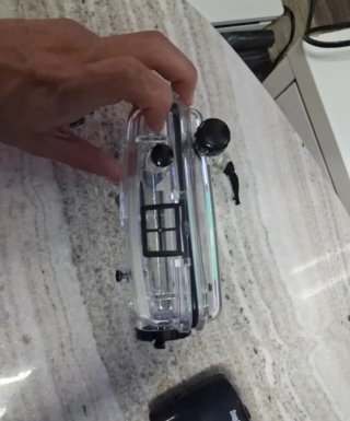 Cámara SnapSight con funda acuática