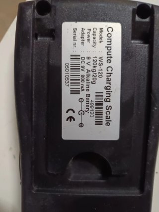Balanza bascula ITE WS-120 para gas refrigerante
