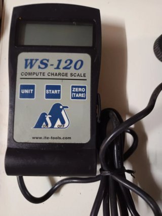 Balanza bascula ITE WS-120 para gas refrigerante
