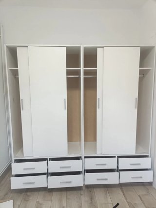 Armario puertas correderas blanco