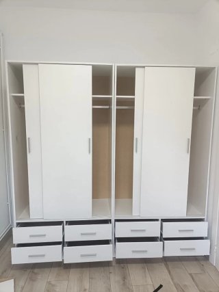 Armario puertas correderas blanco
