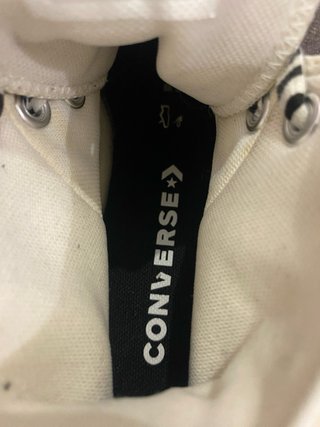 Converse All Star Zebra Plataforma