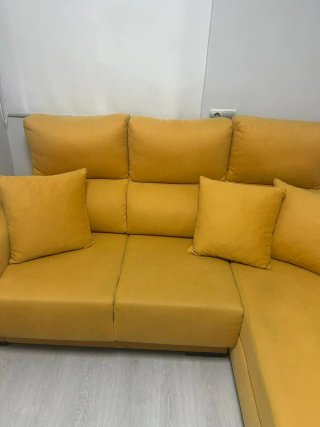 Sofá Chaise Longue Amarillo