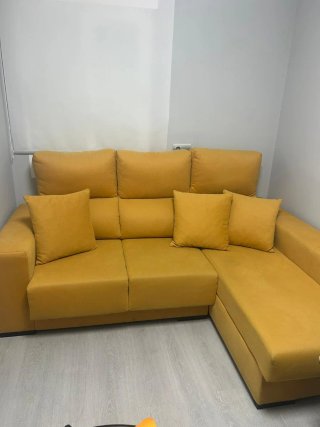 Sofá Chaise Longue Amarillo