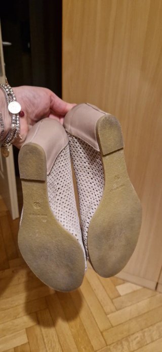 Ballerine donna con zeppa