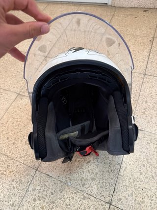 Casco Moto Jet Scorpion Exo Blanco