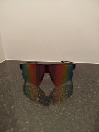 Occhiali da sole sportivi arcobaleno