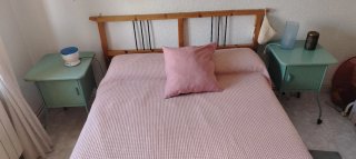 Lote cabecero + 2 mesillas