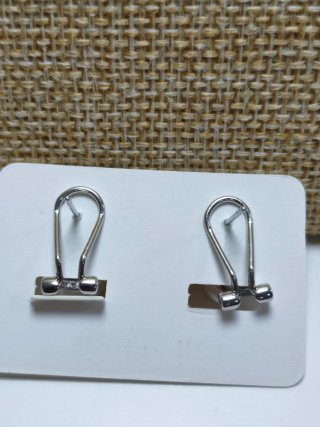 Pendientes Plata Ley Perla Cultivada