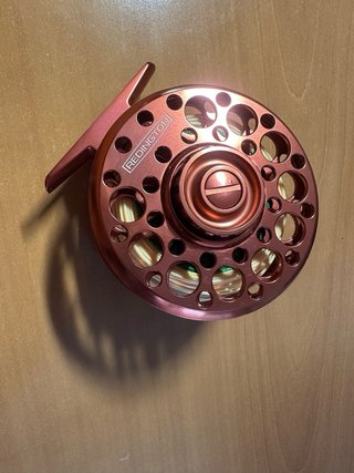 Carrete de pesca a mosca Redington y caña Fextec