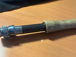 Carrete de pesca a mosca Redington y caña Fextec