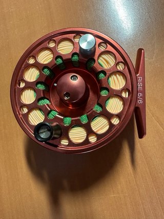 Carrete de pesca a mosca Redington y caña Fextec