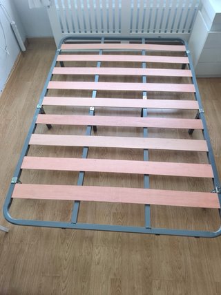 Somier 135x200cm con 8 patas
