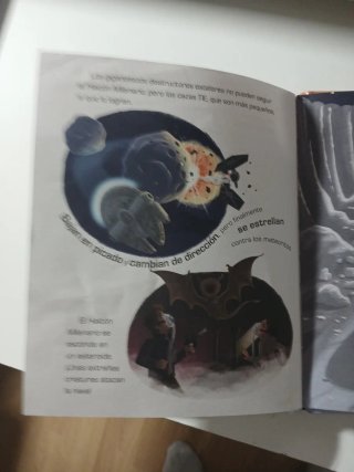 Tres libros Star Wars