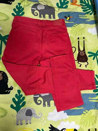 Pantalón pitillo Springfield T36 Rojo