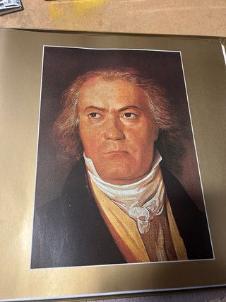 Doppio LP Beethoven Sinfonie 5 e 9 Karajan
