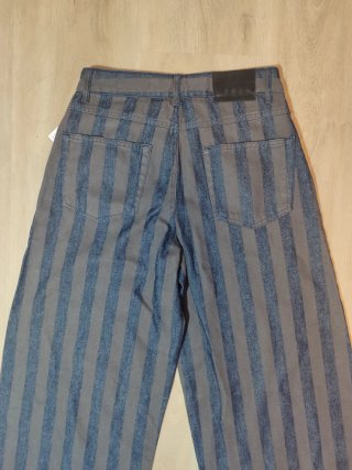 Zara Jeans Rayas Anchos Nuevos