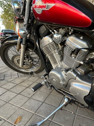 Honda Shadow 600 VT Custom Acepto motocross a camb
