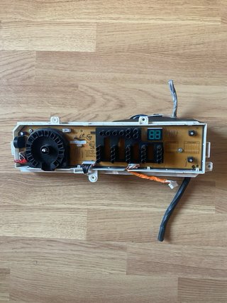 Panel frontal y placa lavadora Samsung 8kg