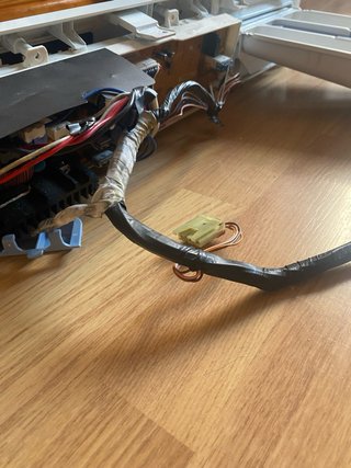 Panel frontal y placa lavadora Samsung 8kg