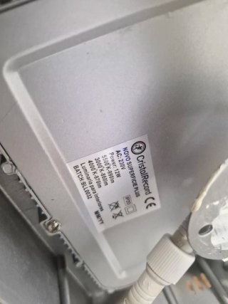 Focos LED Cuadrados Plateados (Pack 4)