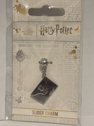 Colgante Carta Hogwarts Harry Potter Plata