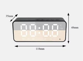 Reloj Despertador Bluetooth Radio FM