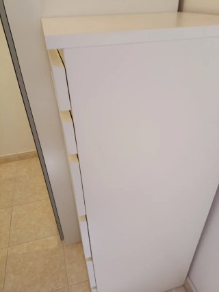Cómoda 6 cajones IKEA MALM Blanca